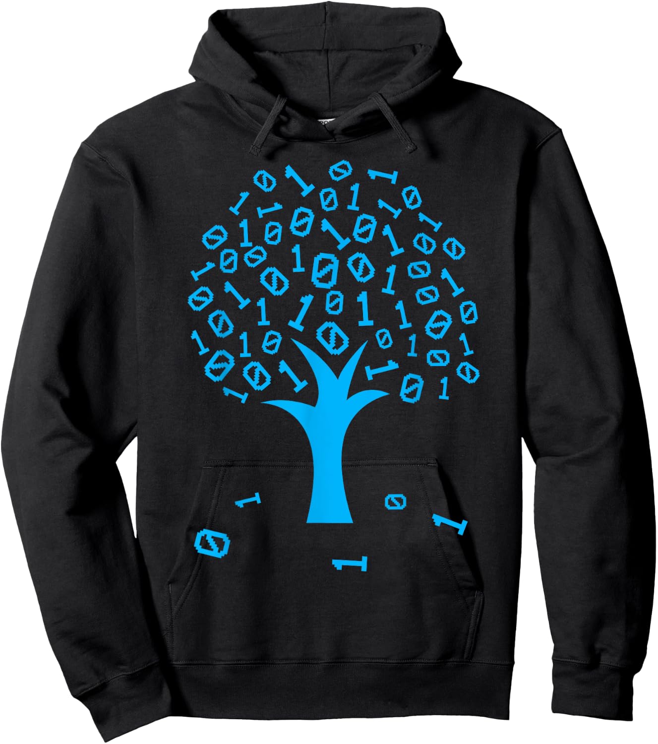 Binary Tree | Computer Science Lovers Coding Hoodie - Hoodie | Black