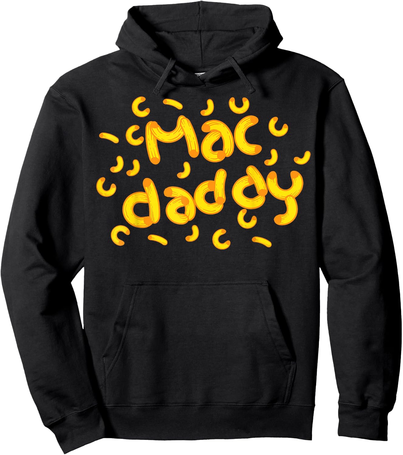 Mac & Cheese Dad Shirt | Cool Mac Daddy Macaroni Cheese Gift Hoodie - Hoodie | Black