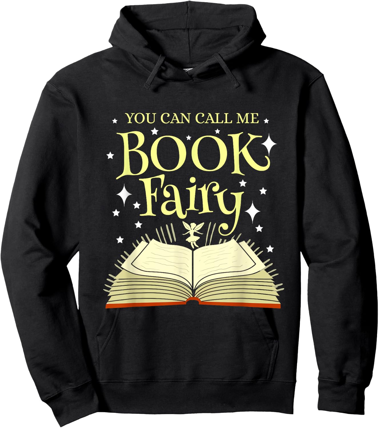 You Can Call Me Book Fairy Librarian Hoodie - Hoodie | Black