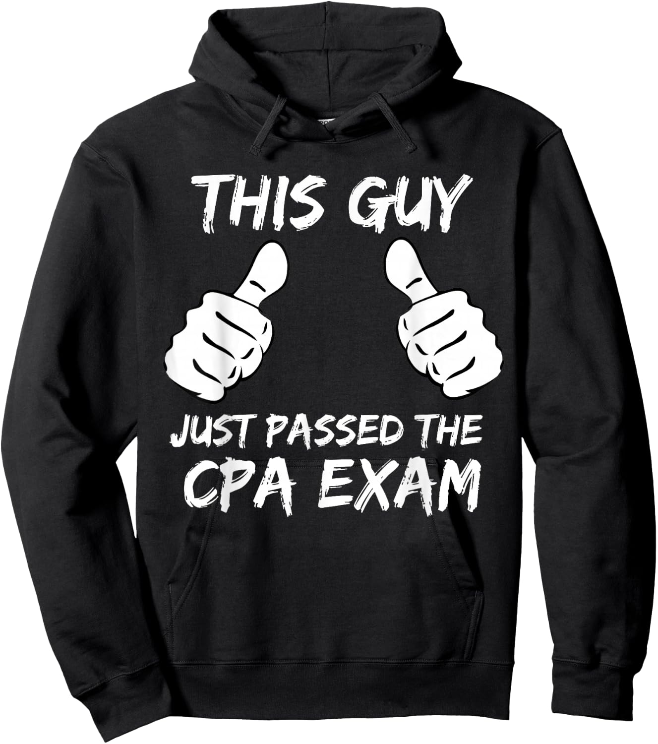 This Guy Just Passed the CPA Exam Hoodie - Hoodie | Black