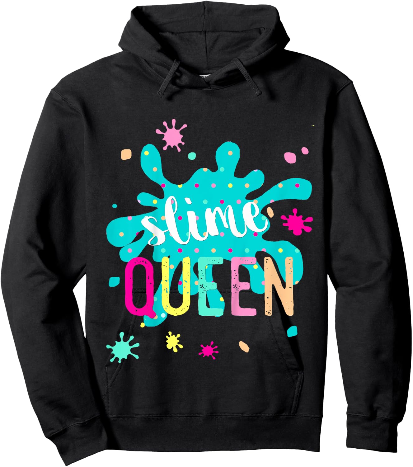 Kids Slime Queen Youth Hoodie - Hoodie | Black