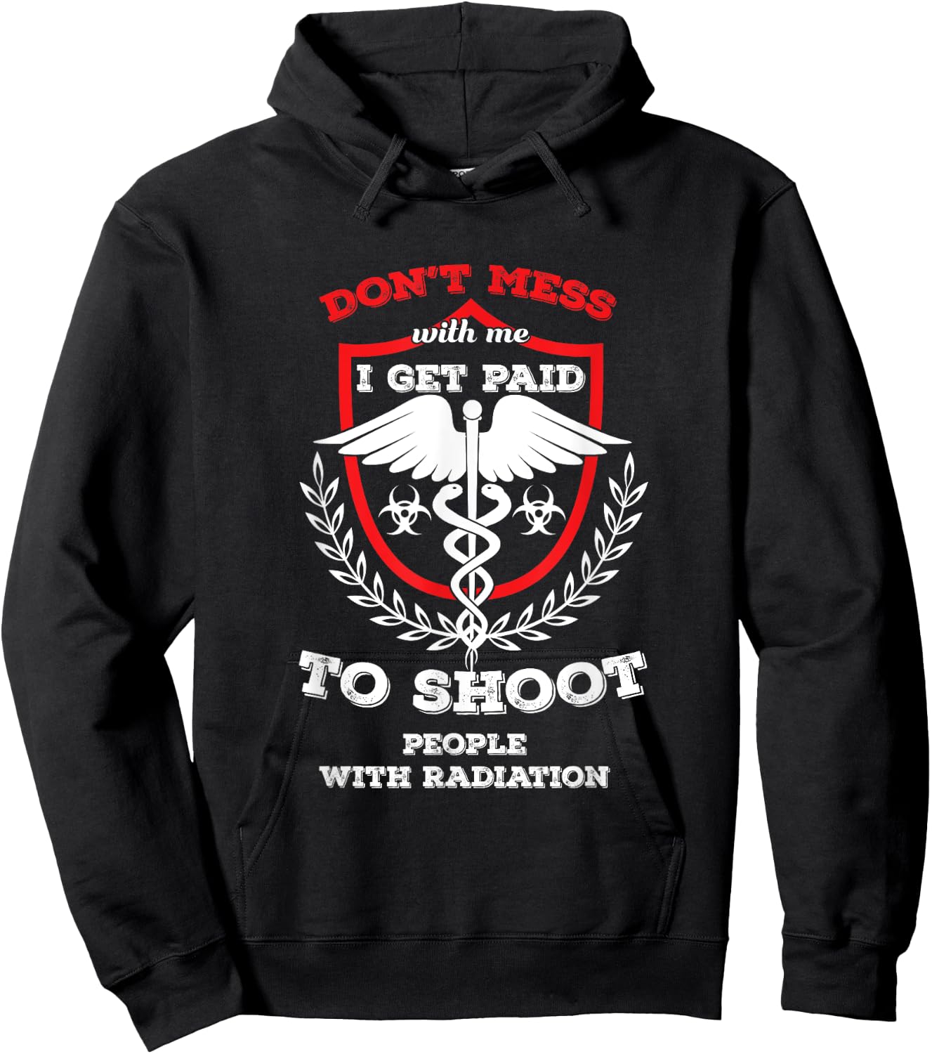 Rad Tech Radiology Technologist X-ray Radiation Doctor Hoodie - Hoodie | Black