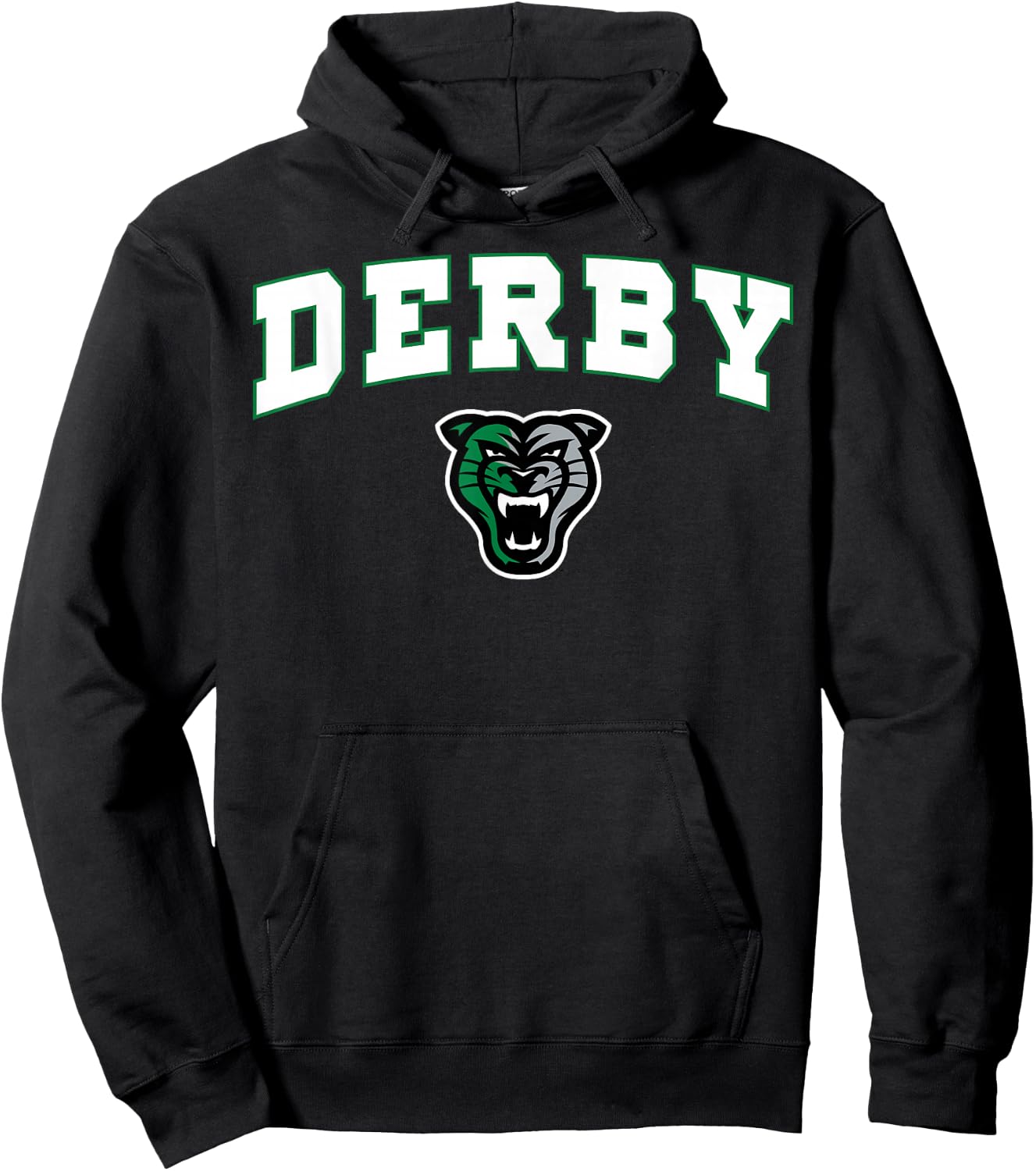 Derby High School Panthers Hoodie - Hoodie | Black