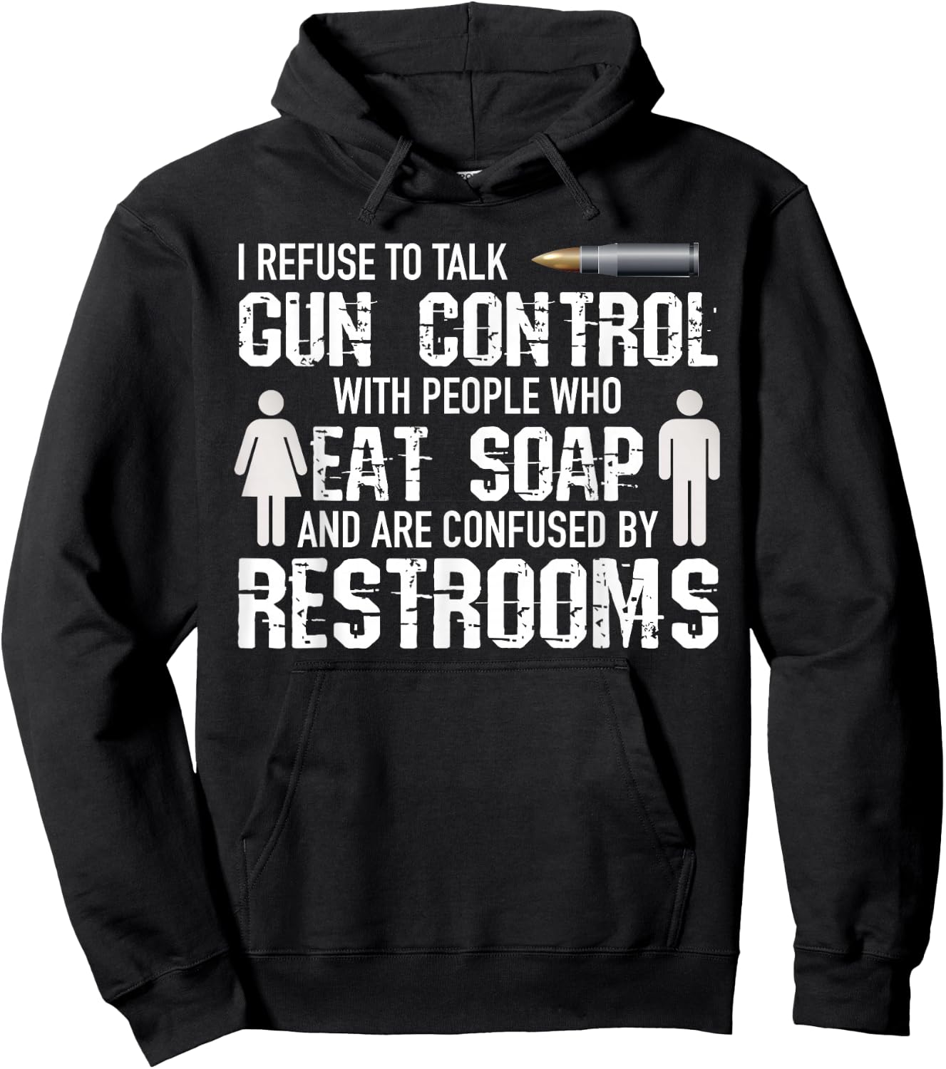 2nd Amendment Gun Rights Pro Gun Debate Hoodie - Hoodie | Black