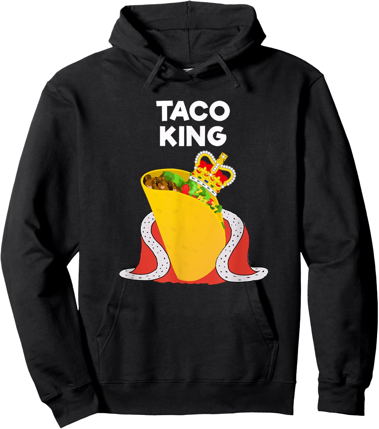 Taco Tuesday Shirt - Funny Taco King Shirt Hoodie - Hoodie | Black