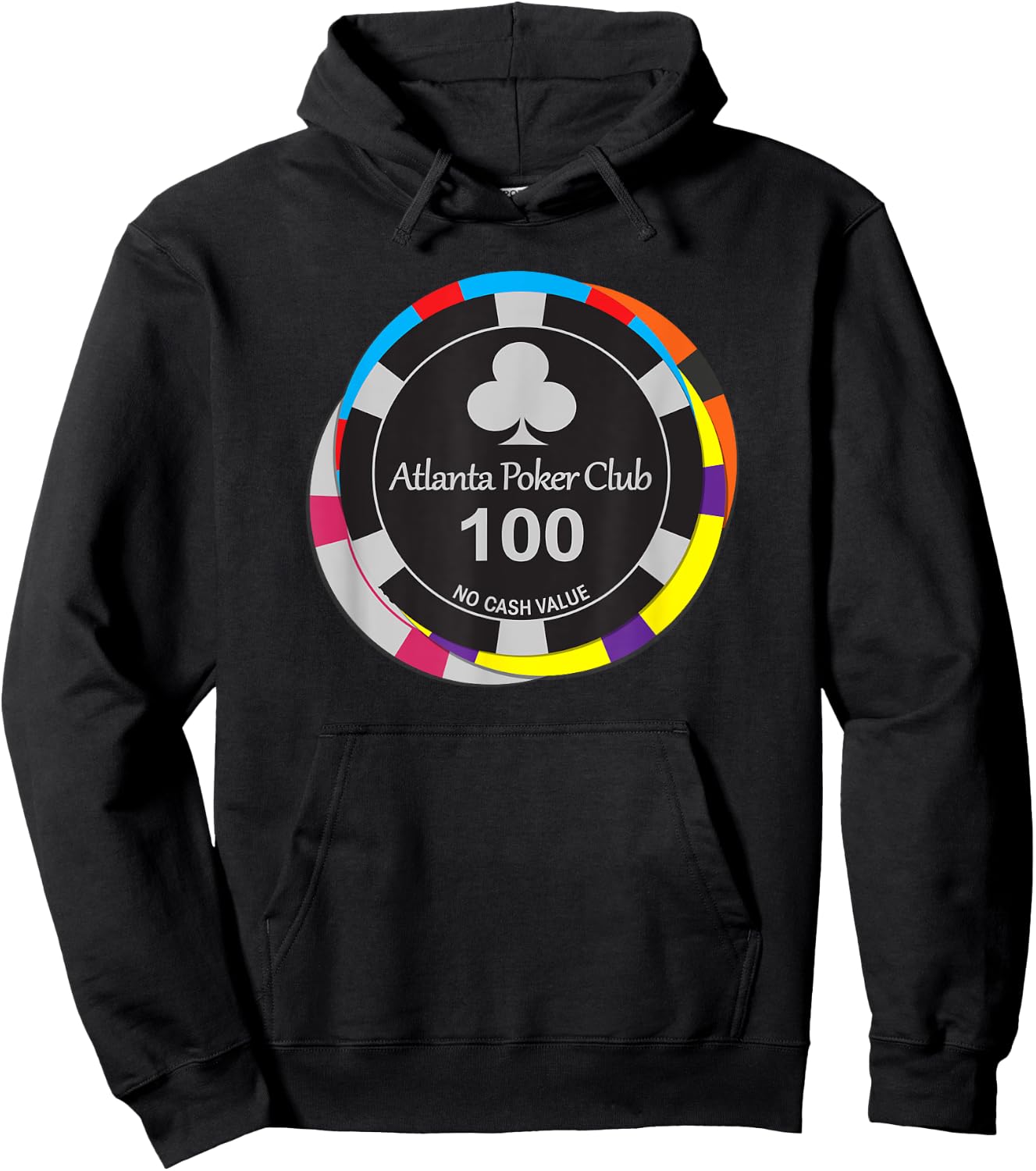 Atlanta Poker Club Big Stack Hoodie - Hoodie | Black