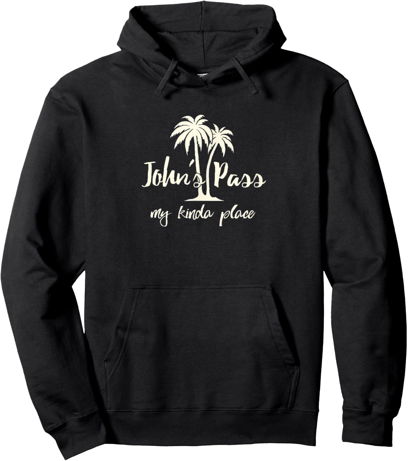 Johns Pass Florida My Kinda Place Shirt Hoodie - Hoodie | Black