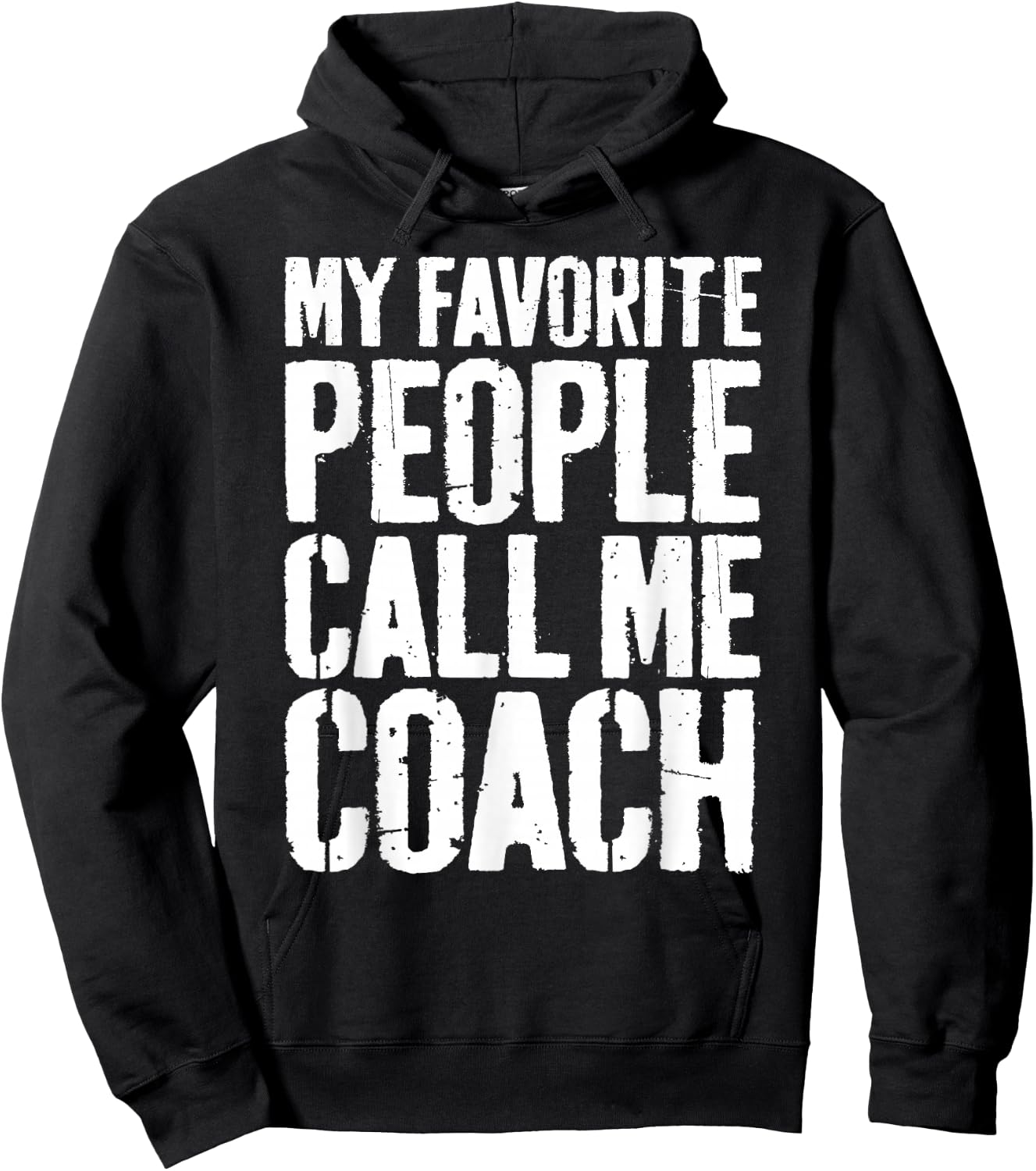 My Favorite People Call Me Coach Shirt Men Women Coaching Hoodie - Hoodie | Black