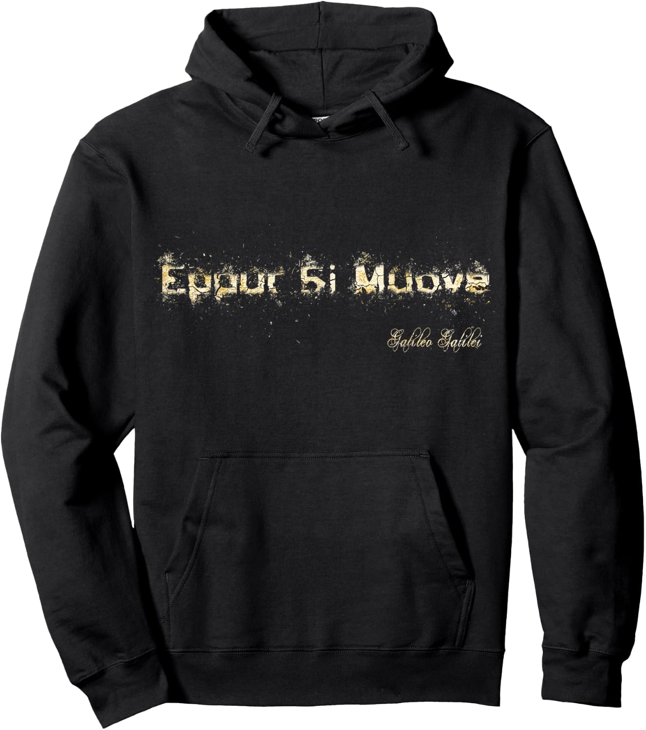 Galileo Galilei Meme Science Astronomy - Eppur si muove Hoodie - Hoodie | Black