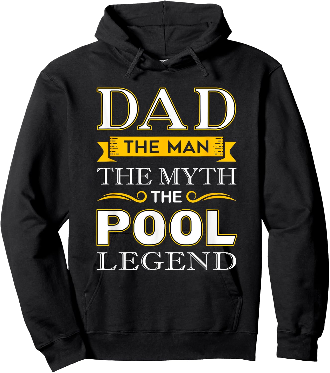 Pool Shark Dad Gifts for Billiards Dads Hoodie - Hoodie | Black