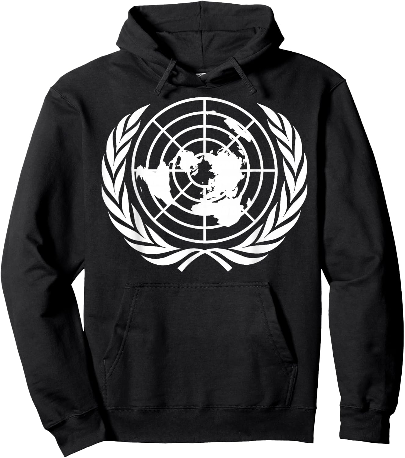 United Nations Flag Hoodie - Hoodie | Black