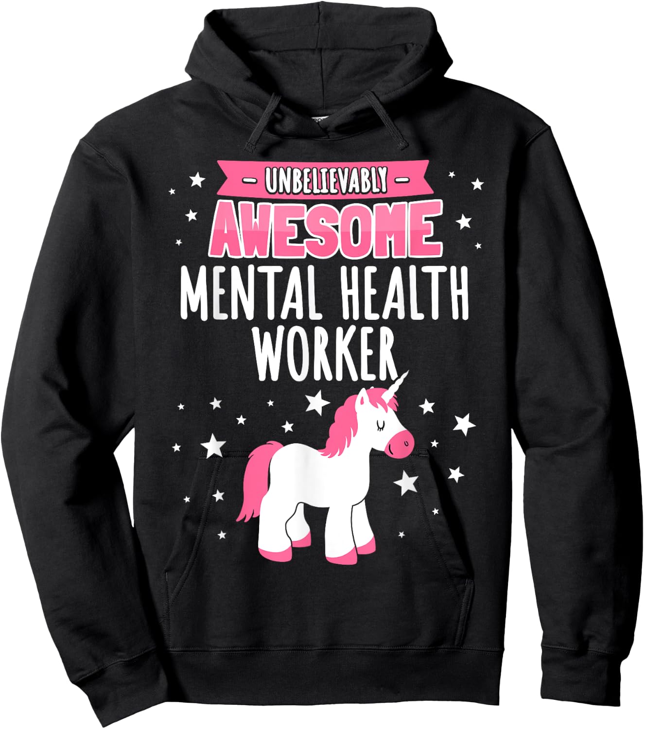 Mental Health Worker Hoodie - Hoodie | Black