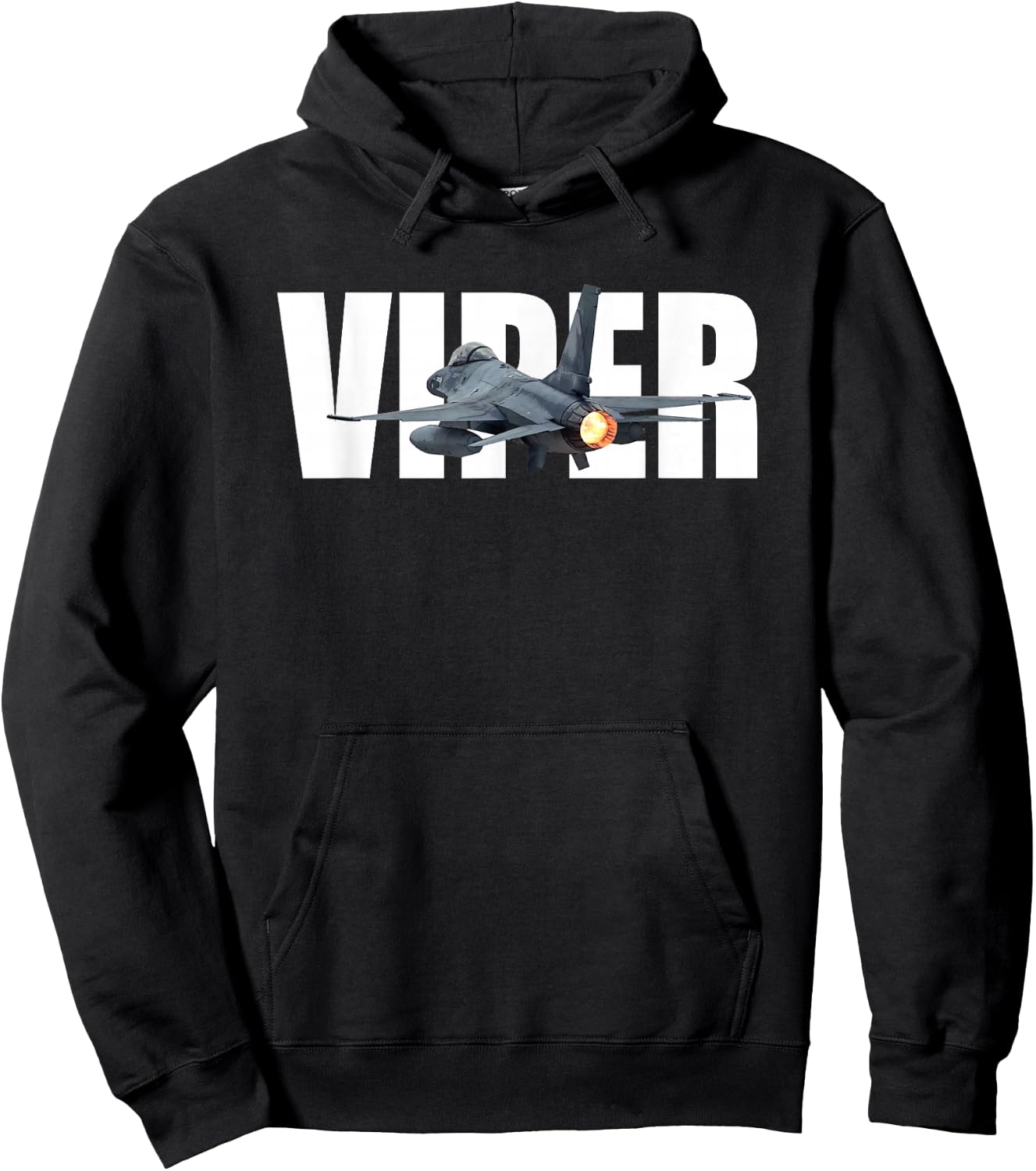 F-16 F16 Fighting Falcon Jet Fighter Plane Viper Hoodie - Hoodie | Black