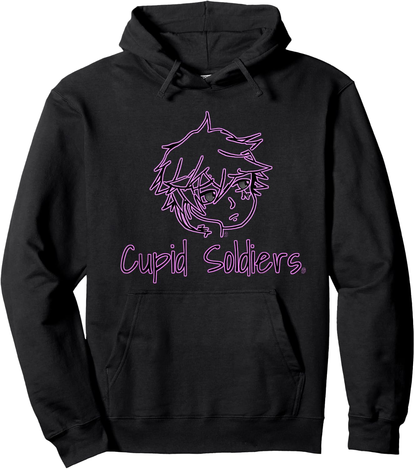 Cupid Soldiers Fall 24 Hoodie - Hoodie | Black