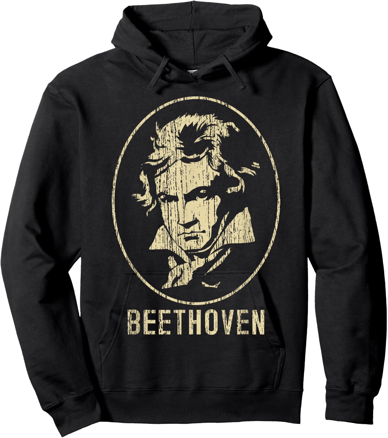 Beethoven Ludwig Van Classical Composer Gift Hoodie - Hoodie | Black