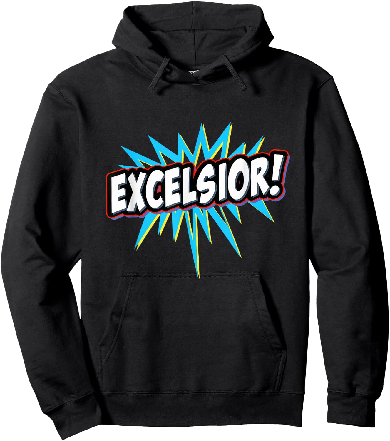 Excelsior Superhero Apparel Hoodie - Hoodie | Black