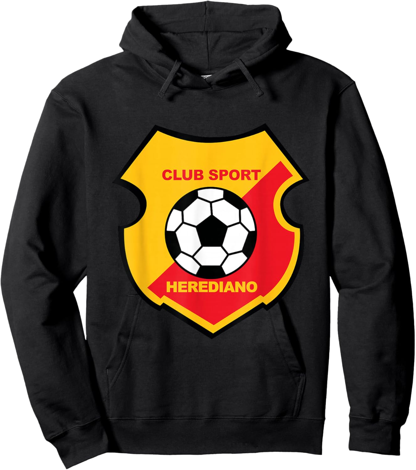 T-Shirt Hoodie - Hoodie | Black