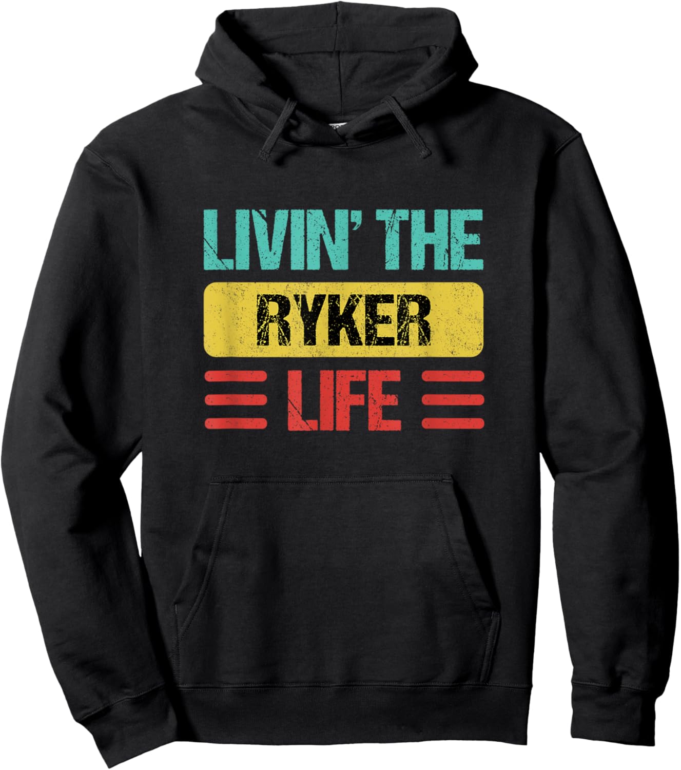 Ryker Name Hoodie - Hoodie | Black