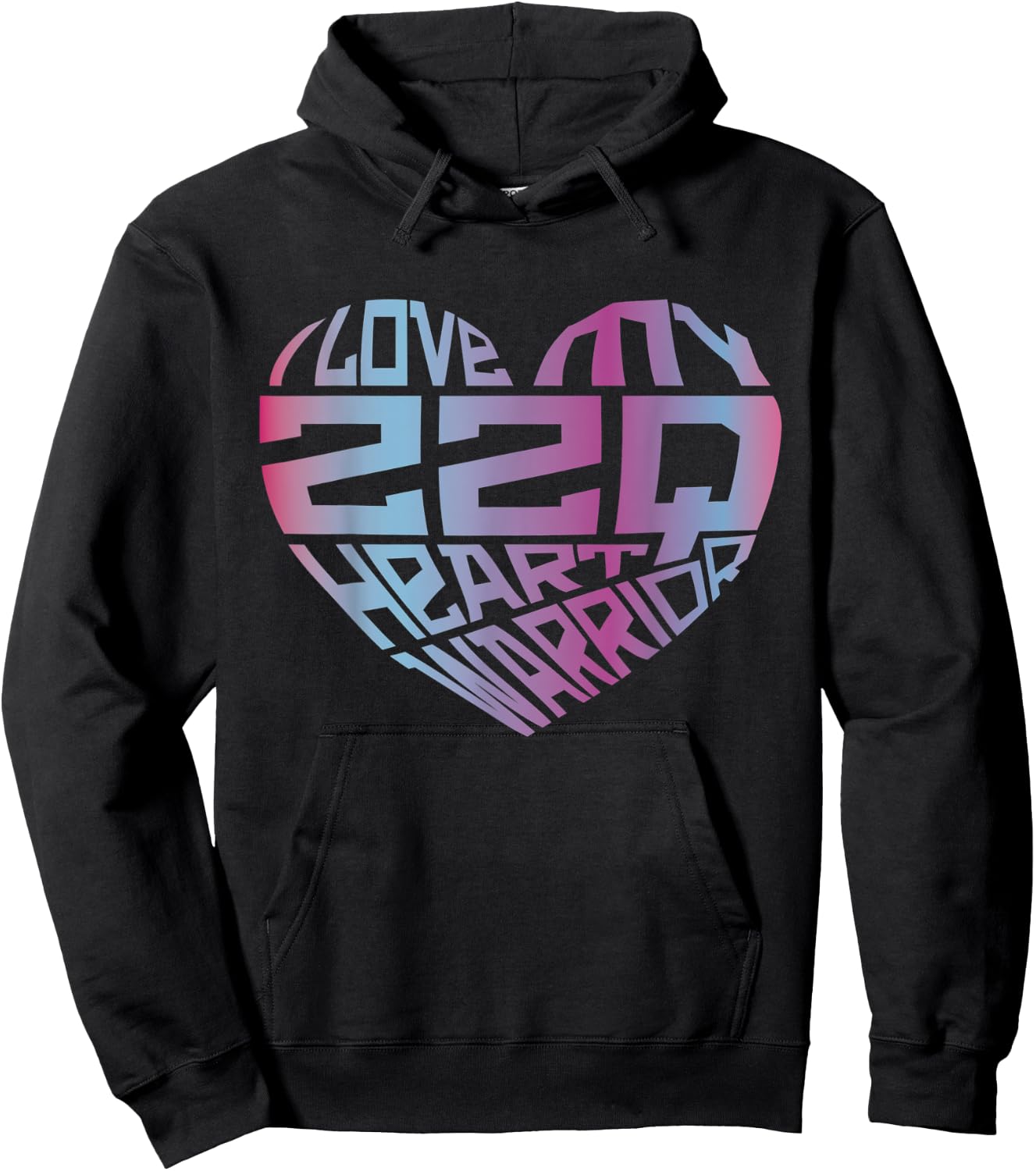 22Q11 Deletion for 22Q Awareness Support Hoodie - Hoodie | Black
