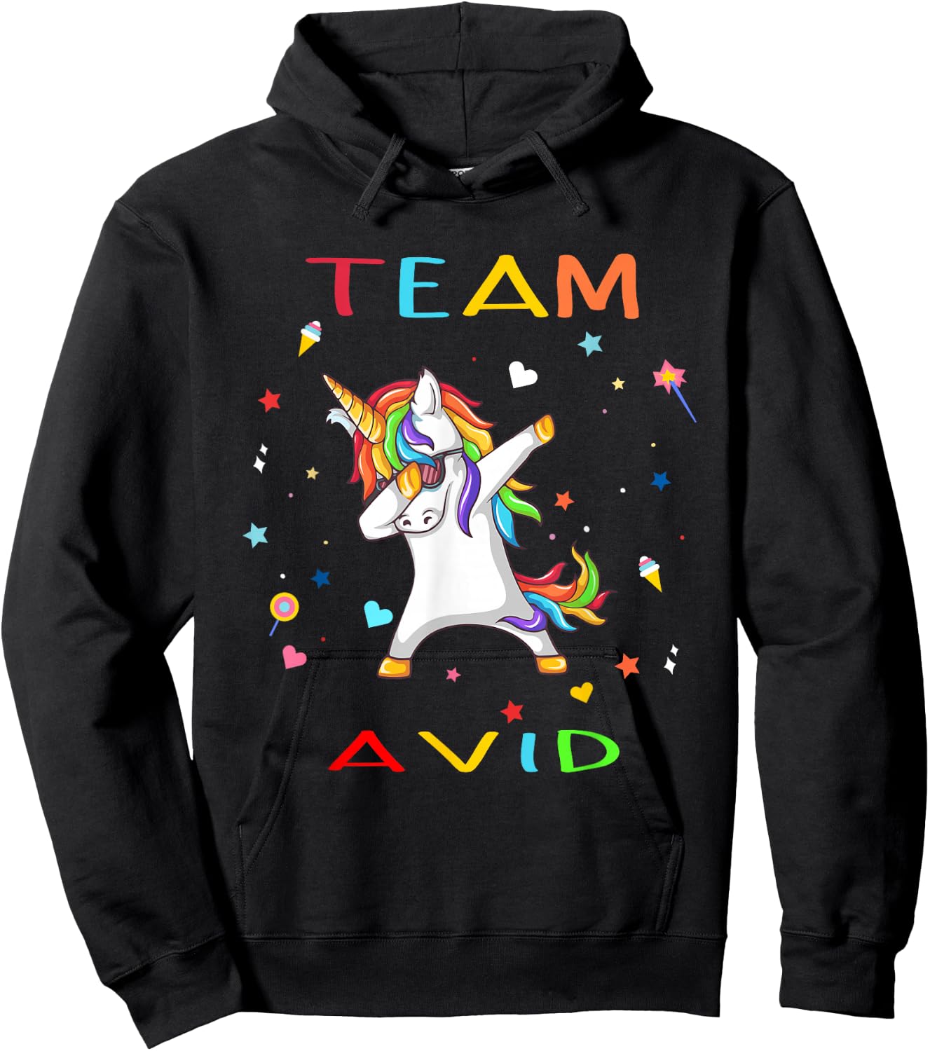 AVID Shirt - Team AVID Back to School shirt Hoodie - Hoodie | Black
