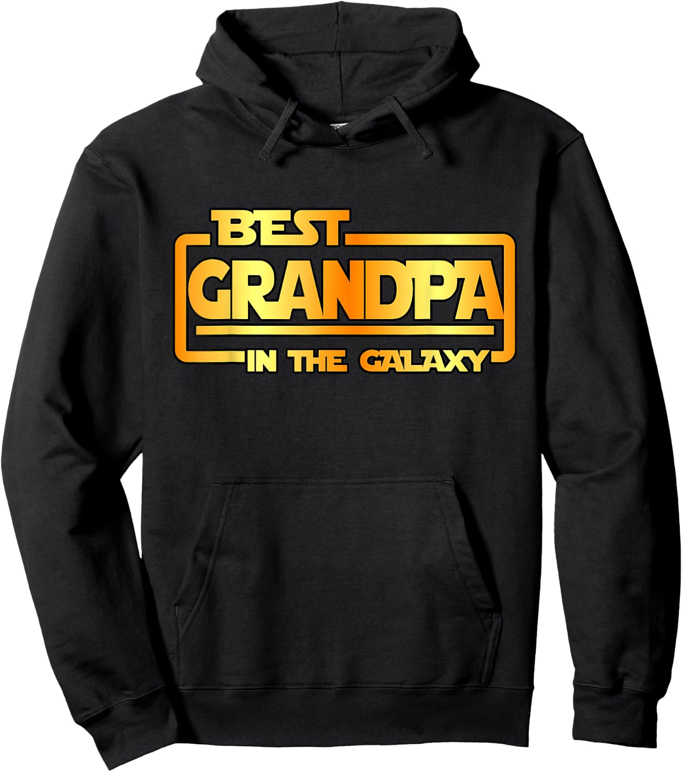 The best grandpa in the galaxy Hoodie - Hoodie | Black