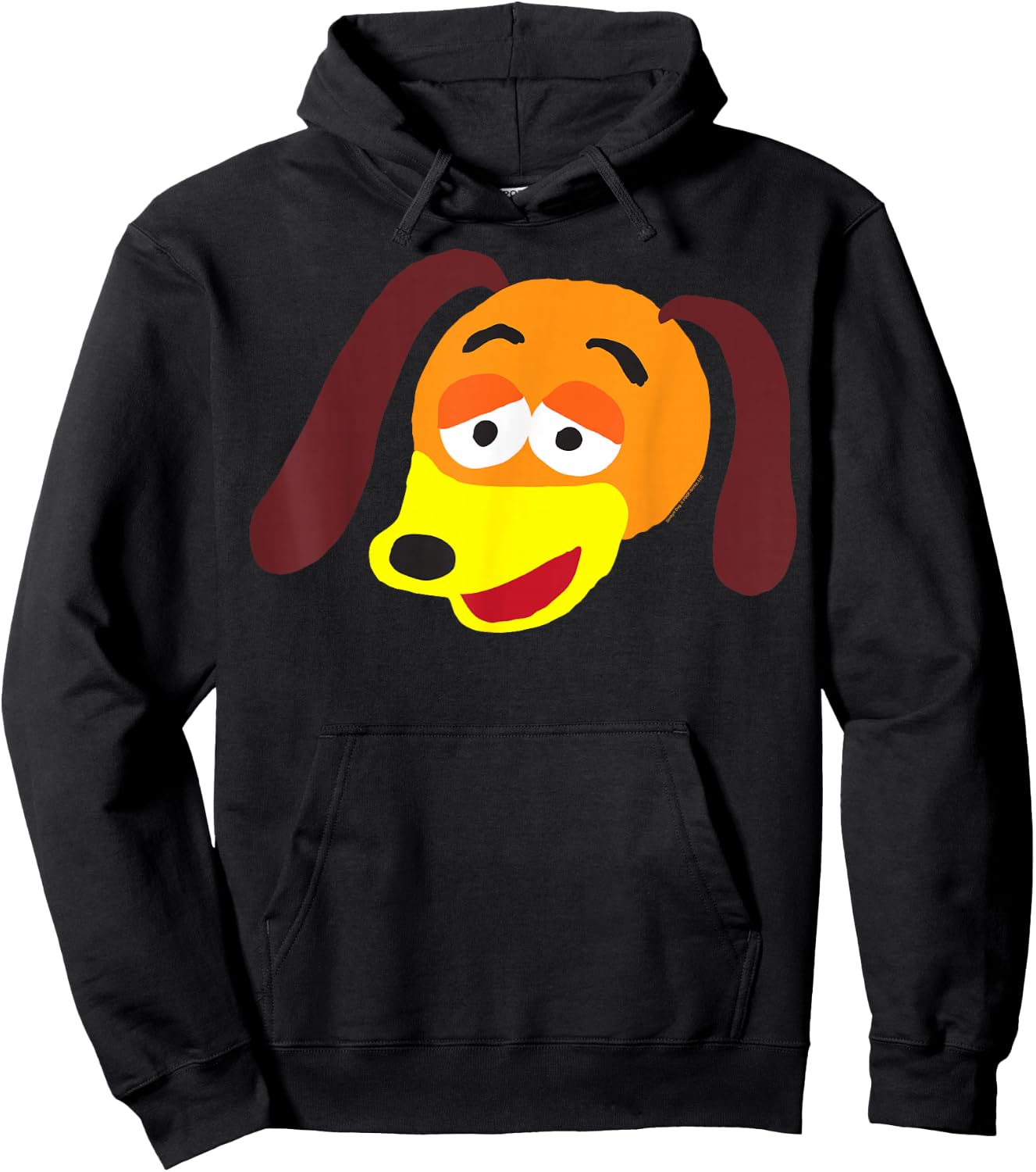 Disney Pixar Toy Story Slinky Dog Big Face Hoodie - Hoodie | Black