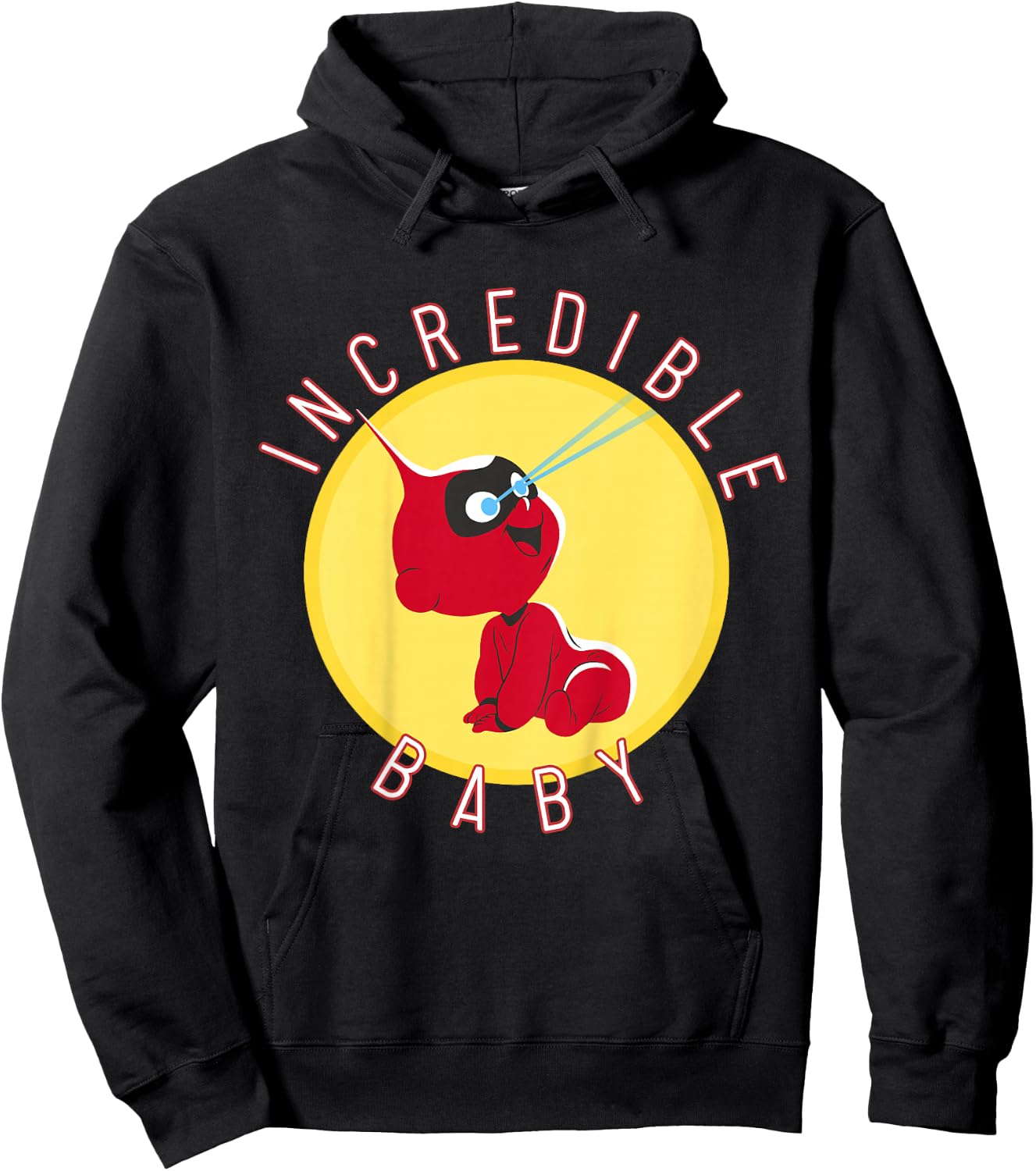 Kids Disney Pixar Incredibles 2 Incredible Baby Graphic Hoodie - Hoodie | Black