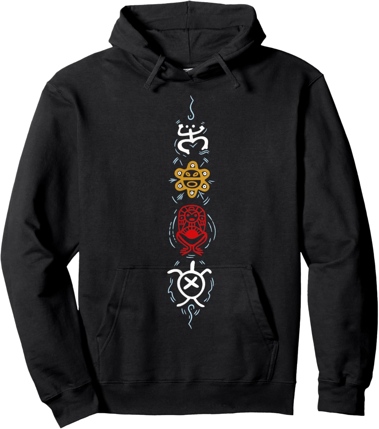 Puerto Rico Heritage Boricua Coquí Taino Puerto Rican Hoodie - Hoodie | Black