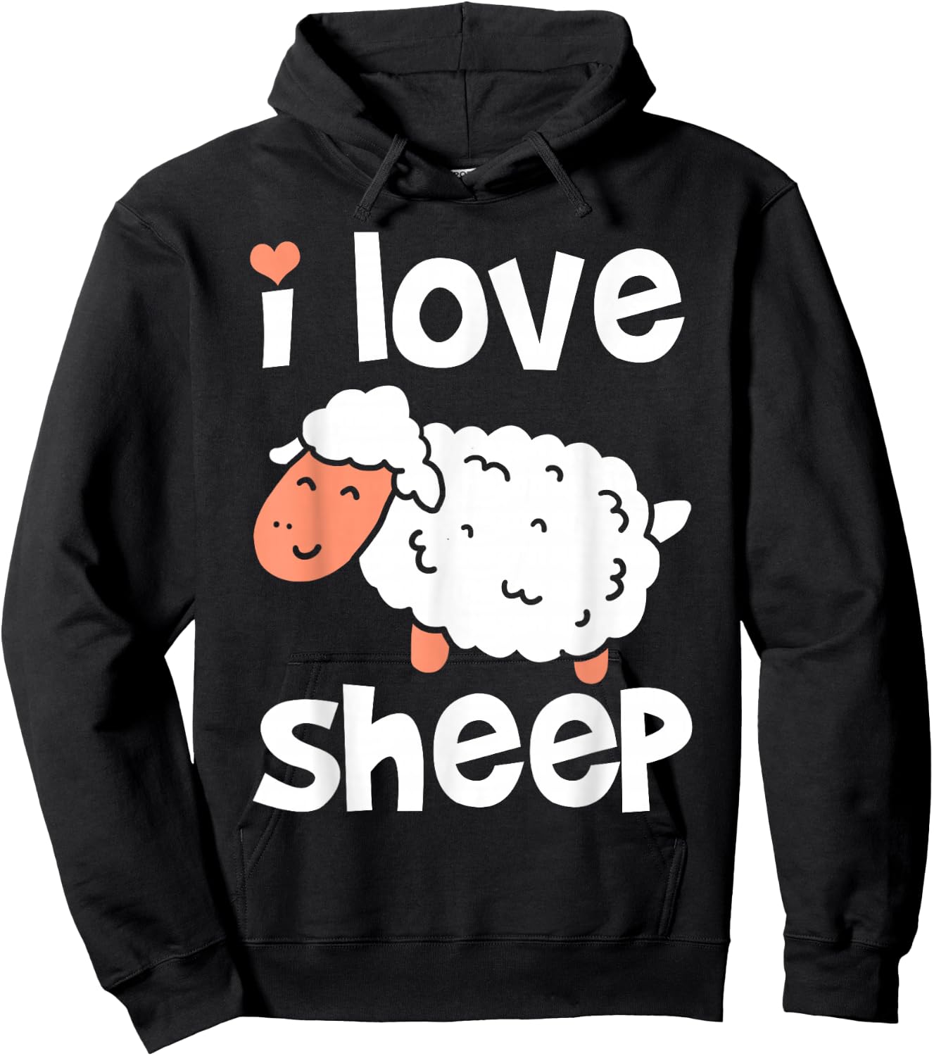 Sheep Farmer Animal Hoodie - Hoodie | Black