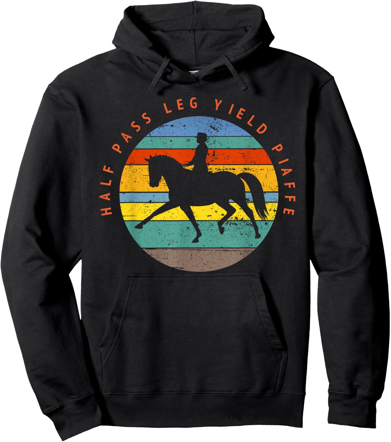 Dressage Rider Gift Dressage Hoodie - Hoodie | Black