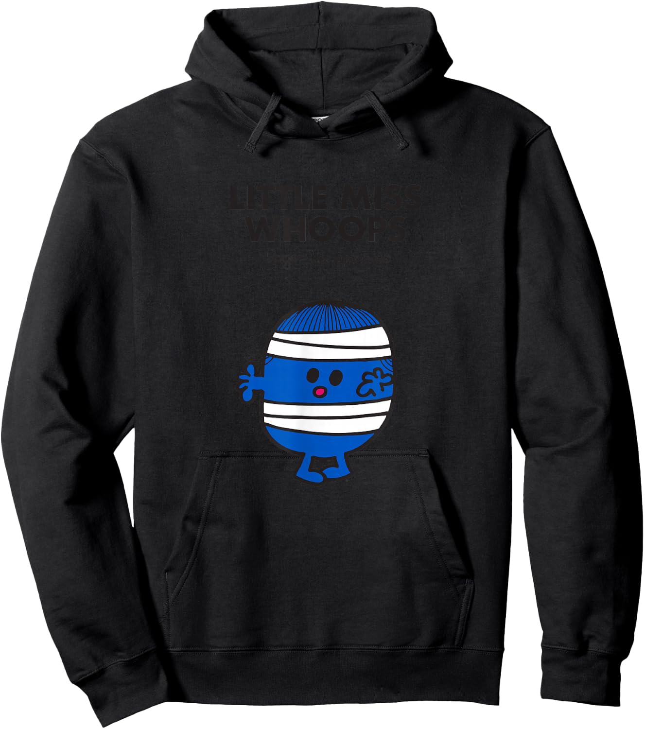 Mr. Men Little Miss Whoops Hoodie - Hoodie | Black