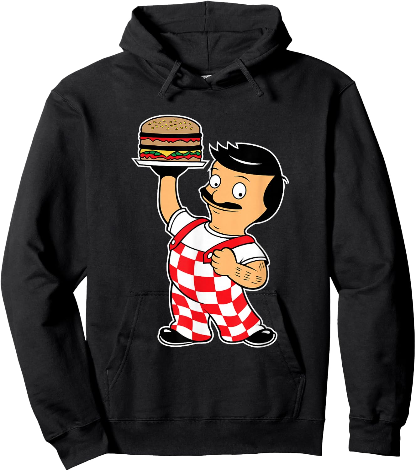 Big Bob T Shirt Hoodie - Hoodie | Black