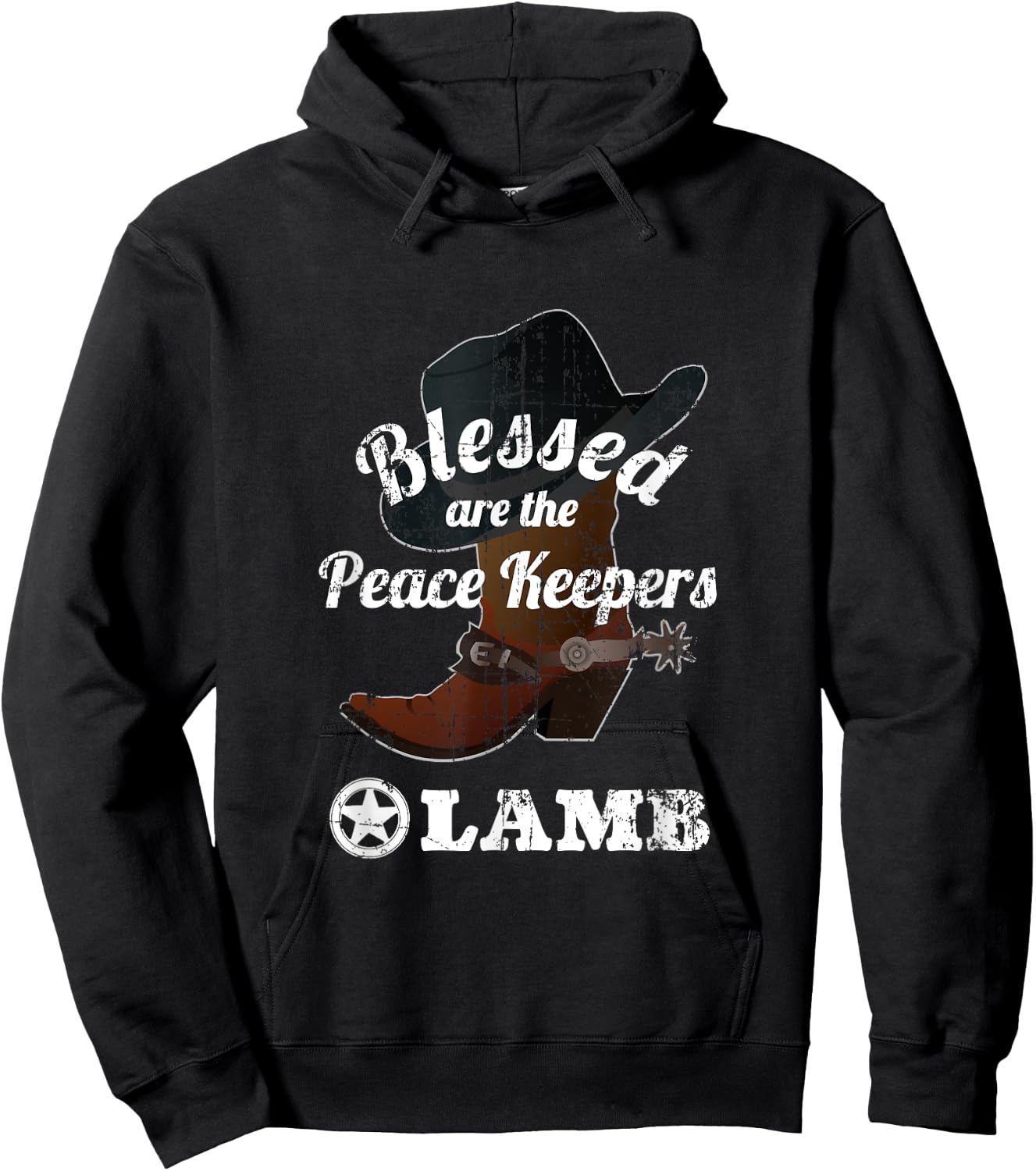 Pinal County Sheriff LAMB Blessed Shirt Hoodie - Hoodie | Black