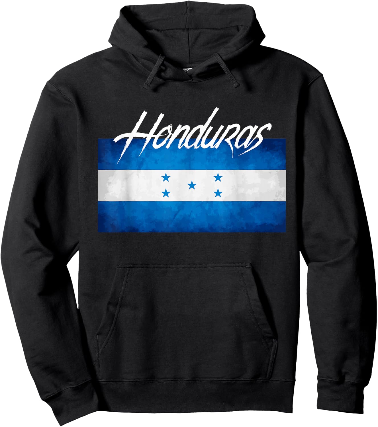 Honduras Flag T shirt Hoodie - Hoodie | Black