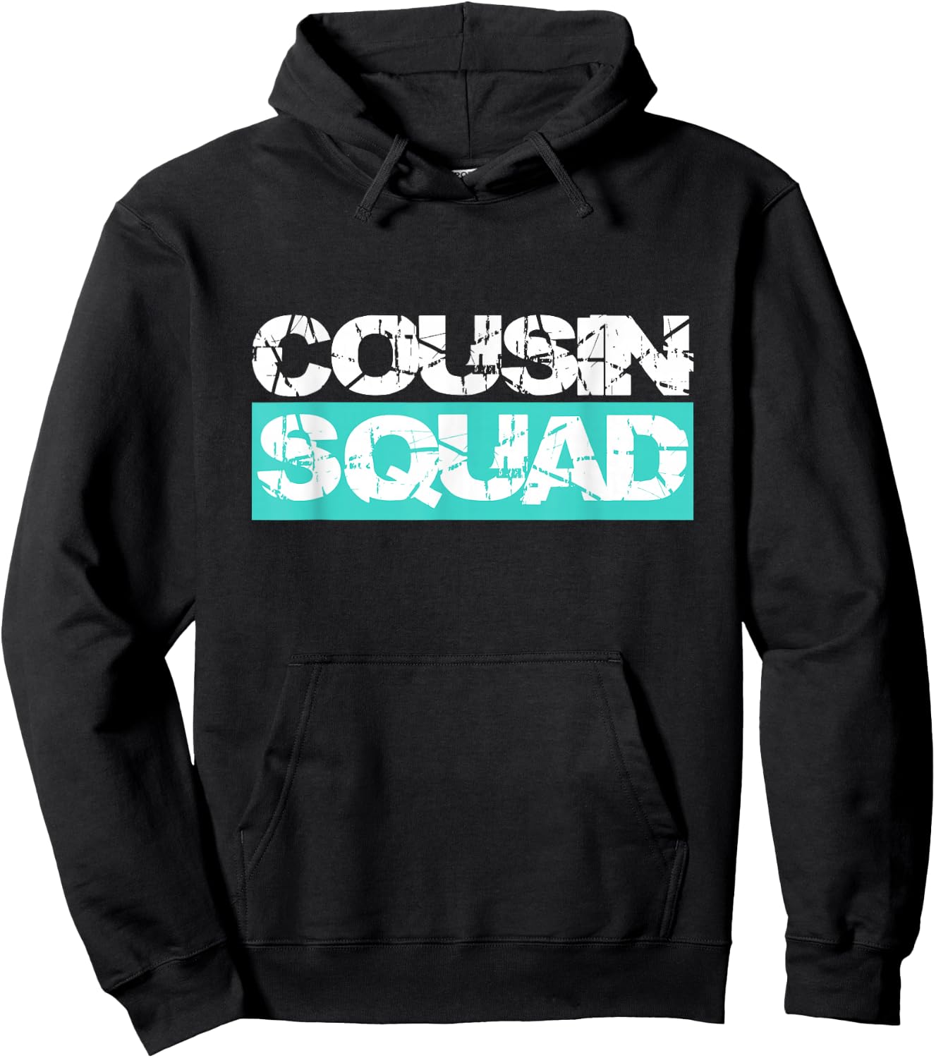 Cousin Squad Kids Women Men Girl Funny Gift Hoodie - Hoodie | Black