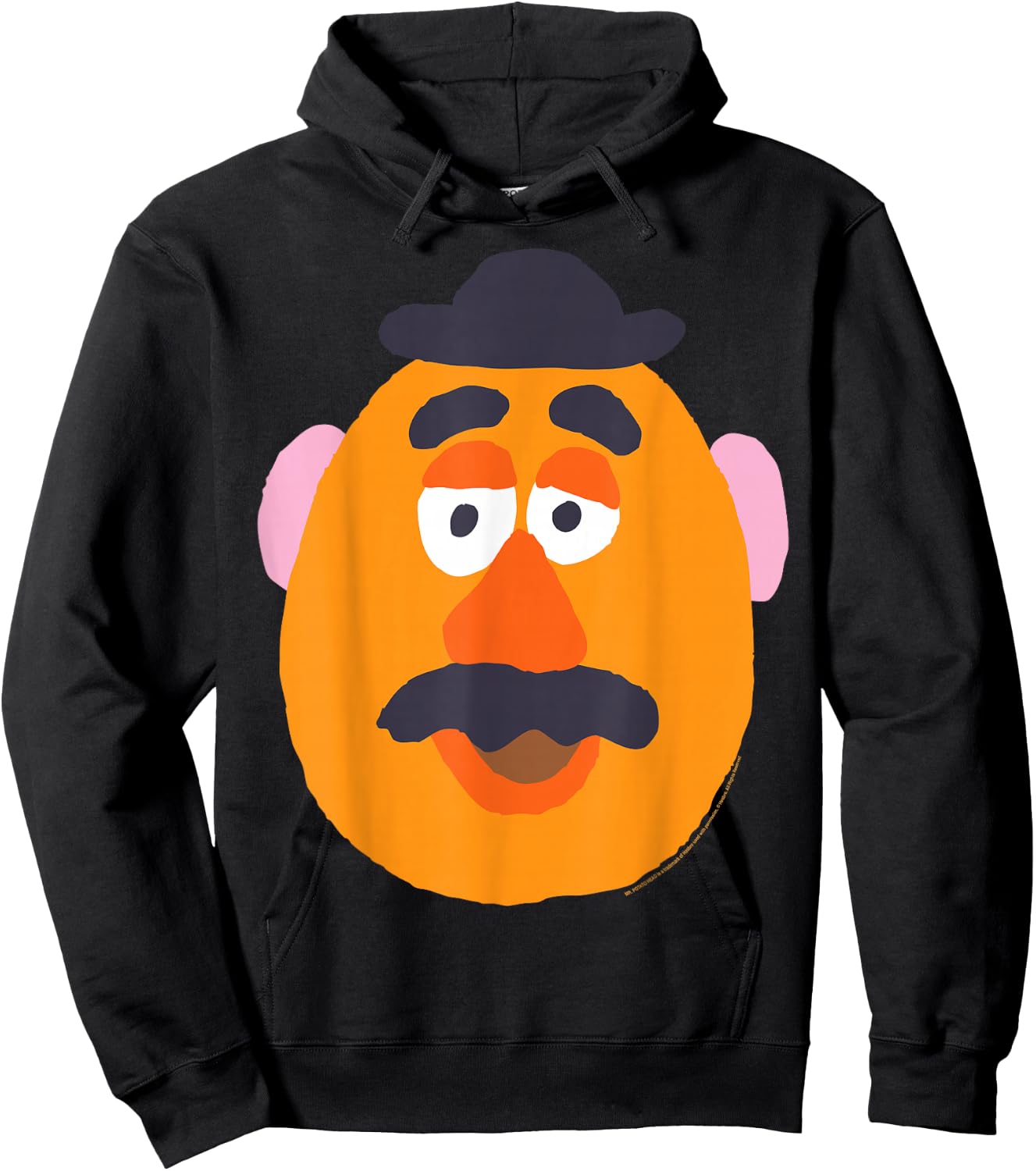 Disney Pixar Toy Story Mr. Potato Head Big Face Hoodie - Hoodie | Black