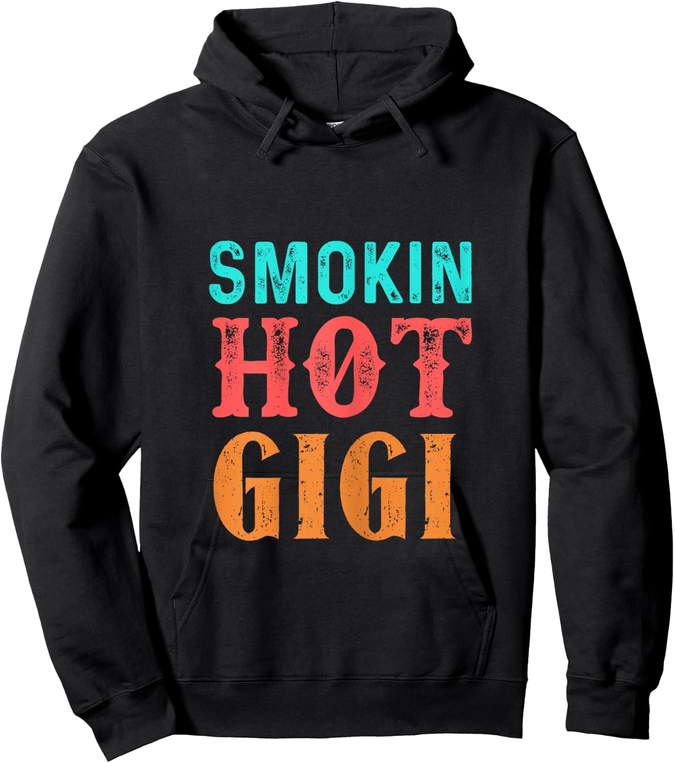 Smokin' Hot Gigi T shirt Hoodie - Hoodie | Black