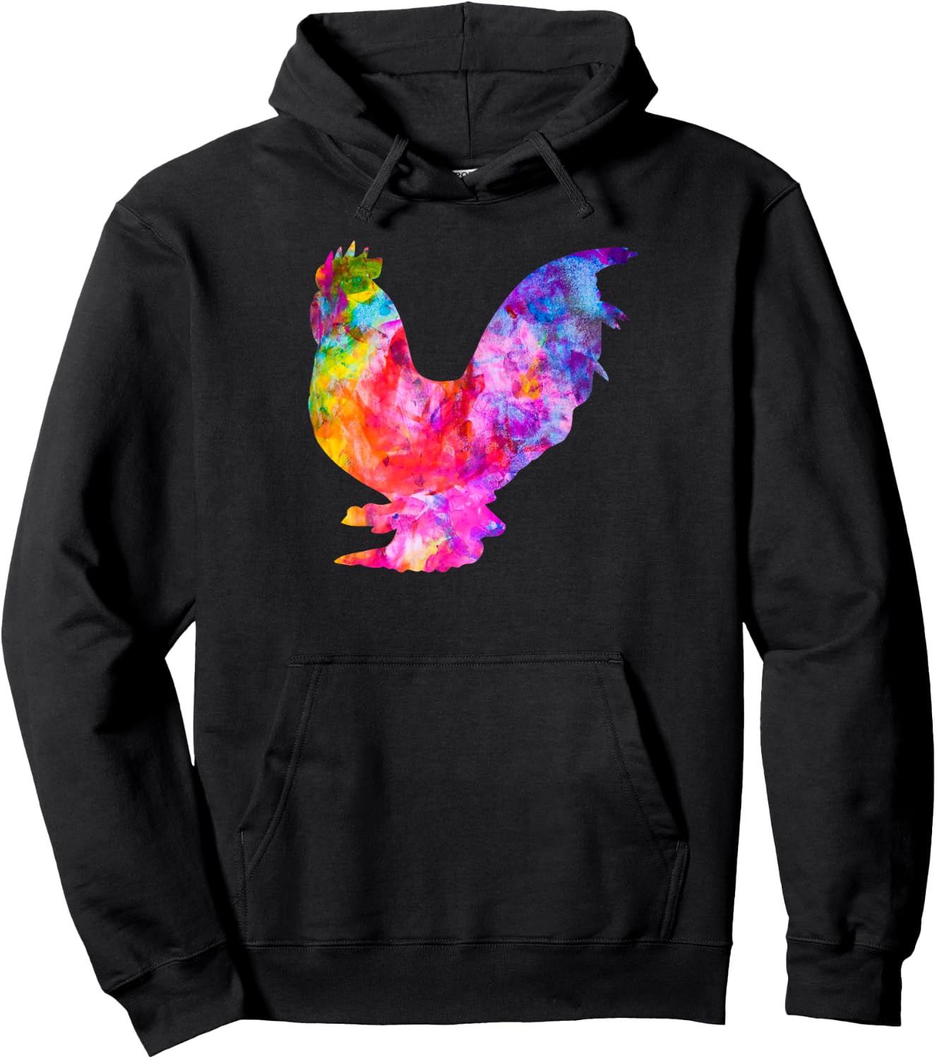 Unusual Chickens Belgian Bearded d Uccle Bantam Chicken Hoodie - Hoodie | Black