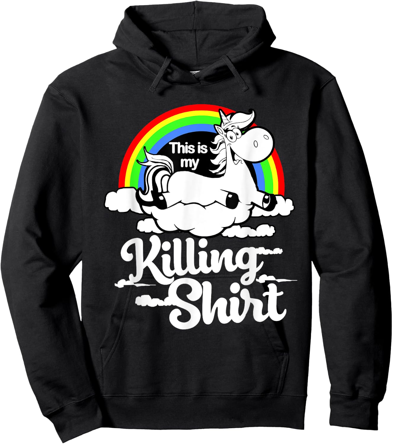 This Is My Killing Unicorn Hoodie - Hoodie | Black