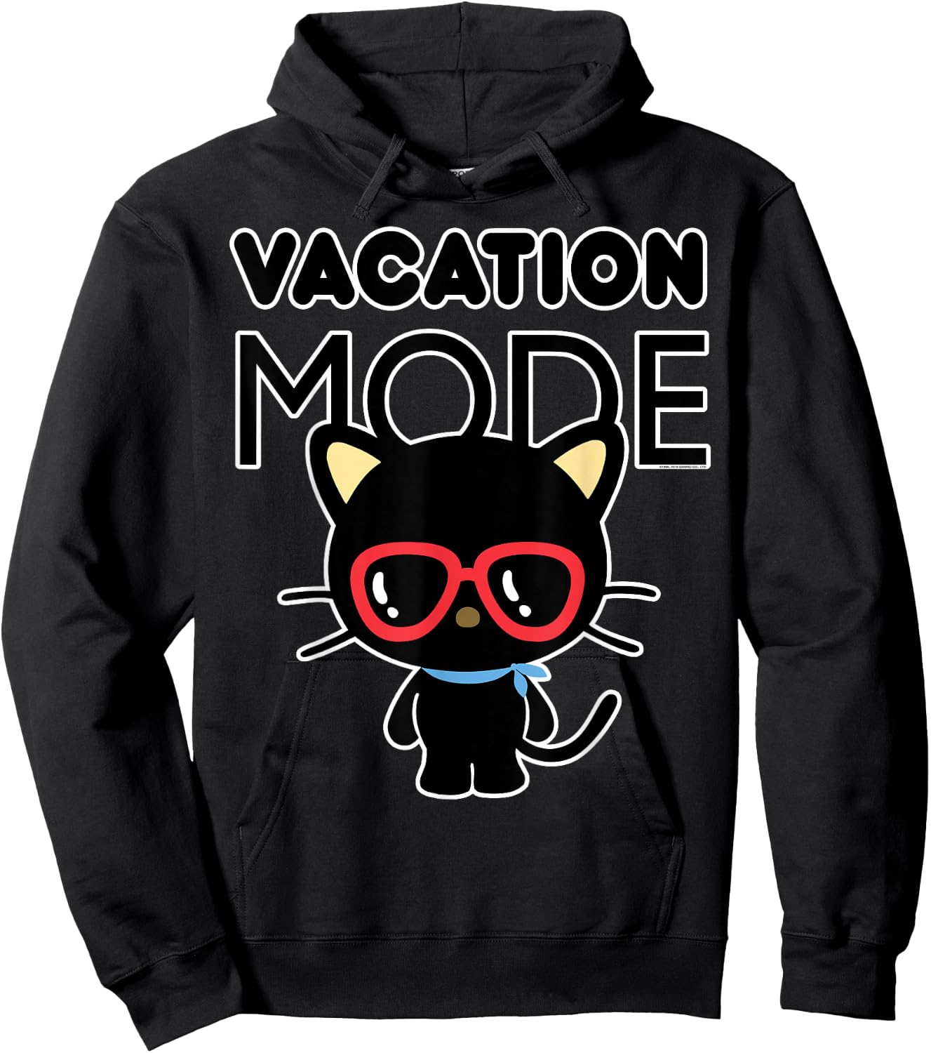 Chococat Vacation Mode Sunglasses Hoodie - Hoodie | Black