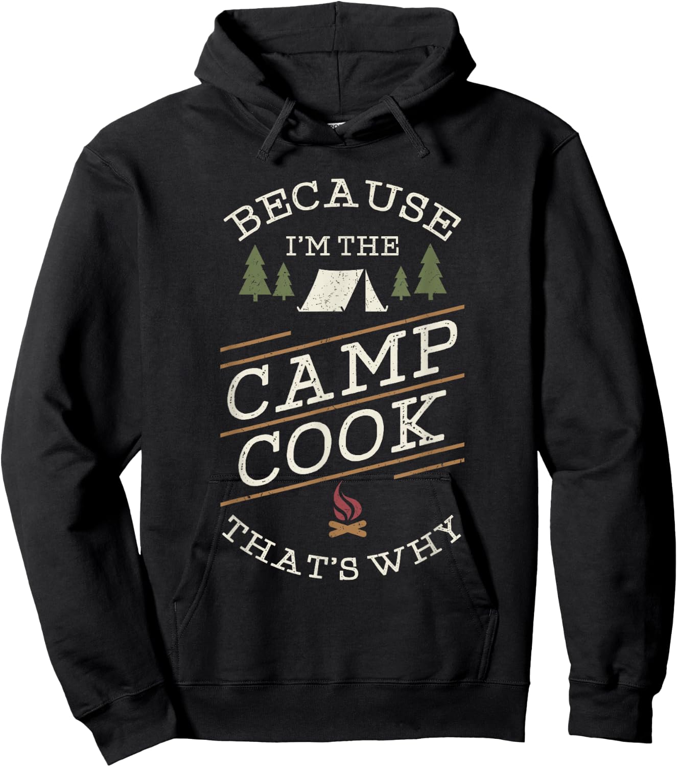 Camping Gift Product Camp Cook RV And Camper Hoodie - Hoodie | Black