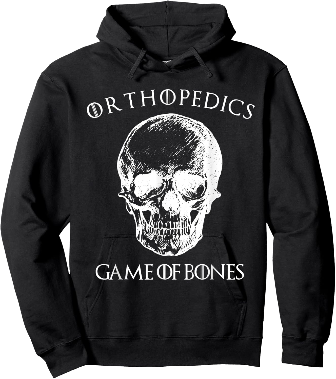 Orthopedic Surgeon Parody Doctor Orthopedist Gift Hoodie - Hoodie | Black