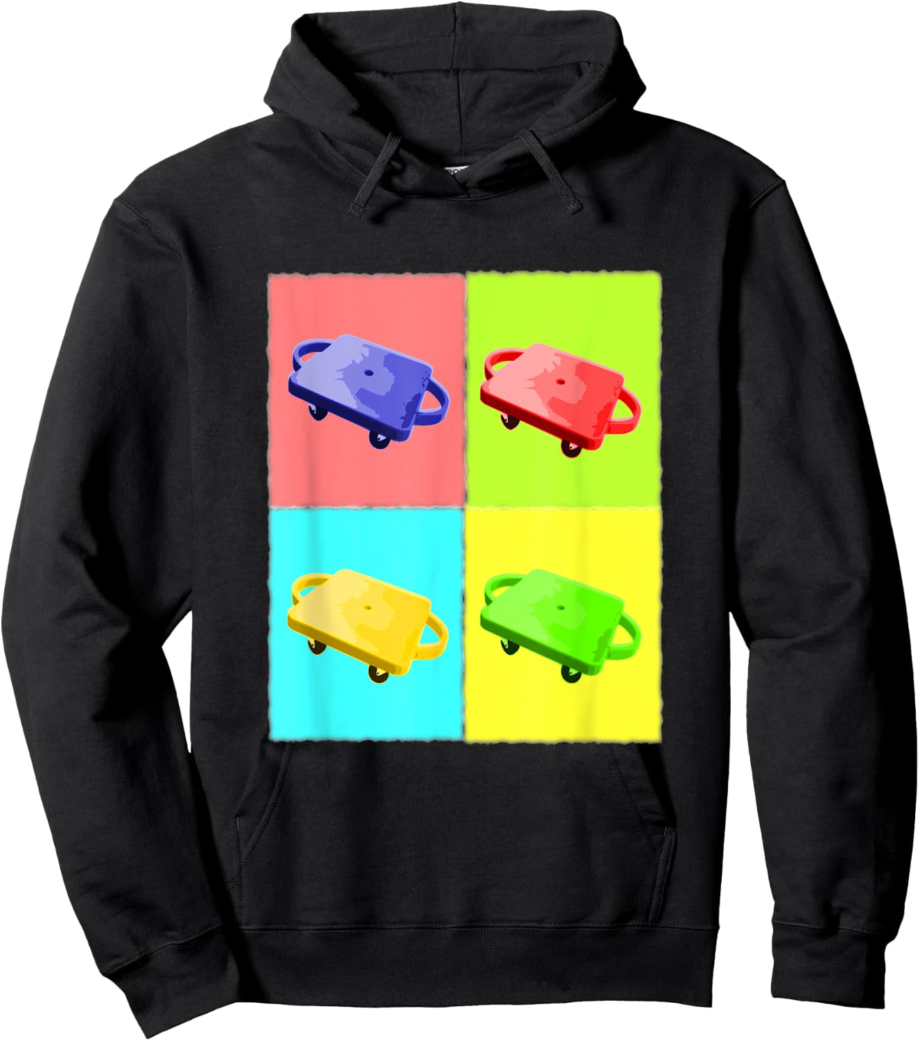 Scooter Physical Education P.E. Gym Teacher Hoodie - Hoodie | Black
