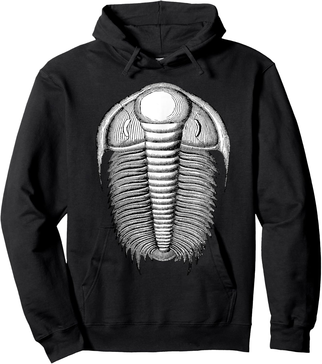 Trilobite Fossil Scientific Palaeontology Art Hoodie - Hoodie | Black