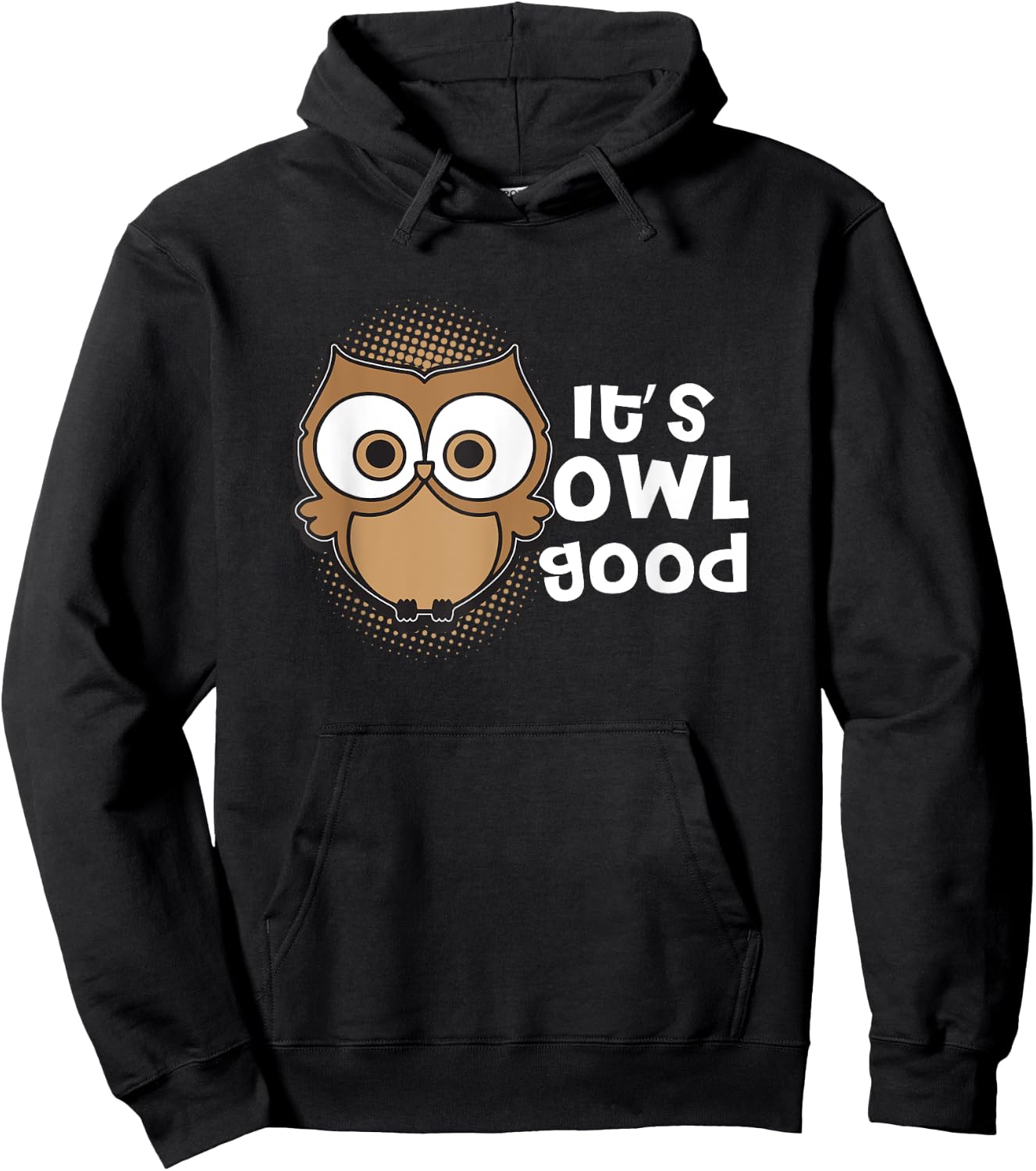 Funny Its Owl Good Gift Kawaii Classroom Teacher Accessories Women Girls Kids Hoodie - Hoodie | Black