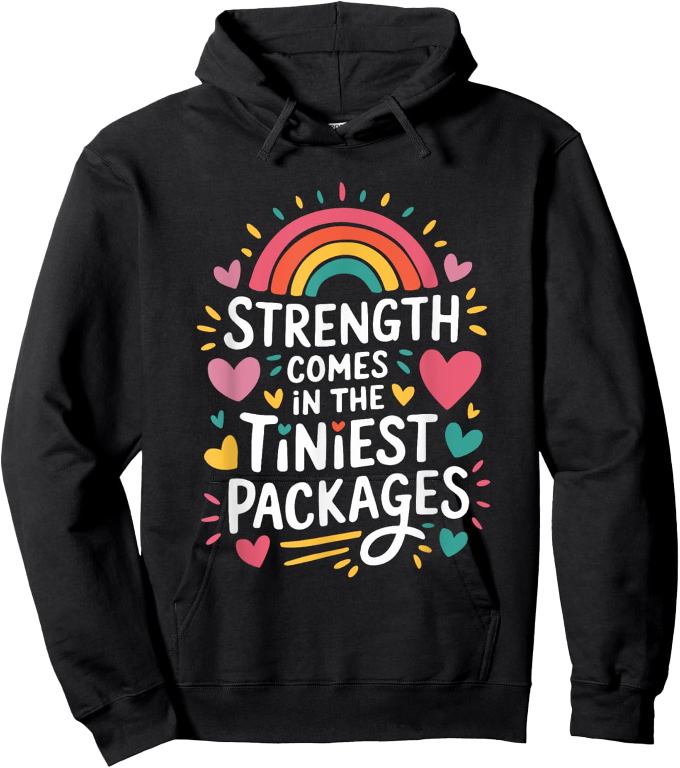 Nicu Nursing Quote Neonatal Intensive Care Unit Nurse Hoodie - Hoodie | Black