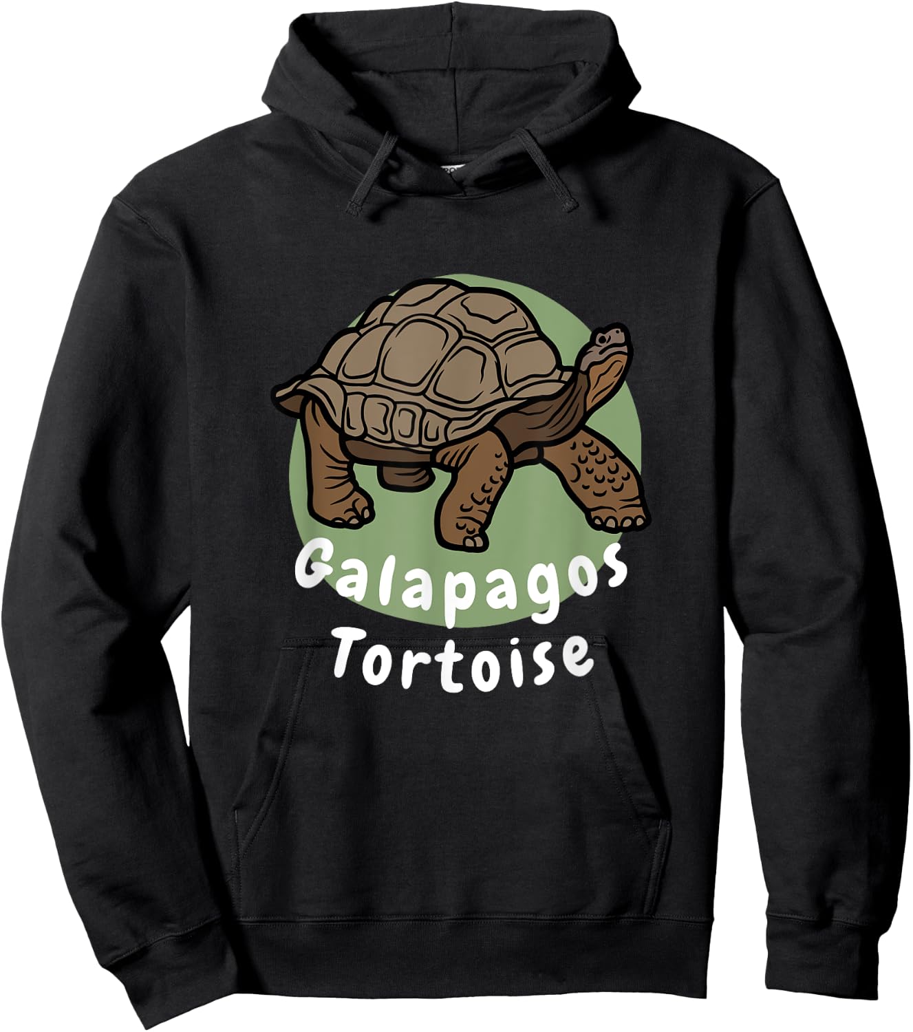 Galapagos Tortoise Funny Cute Pet Tortoise Hoodie - Hoodie | Black