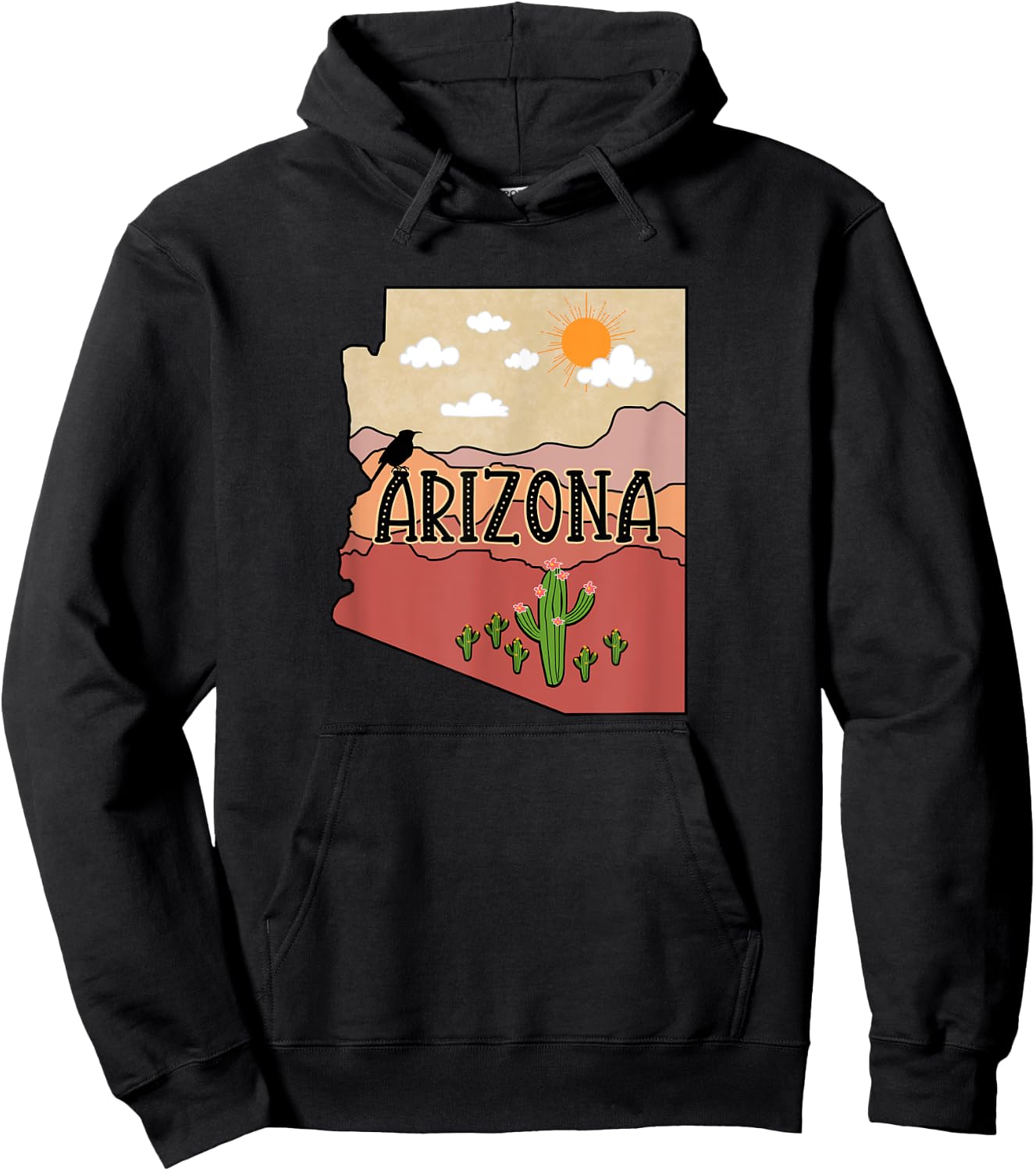 ARIZONA Design women boys girls souvenir Hoodie - Hoodie | Black