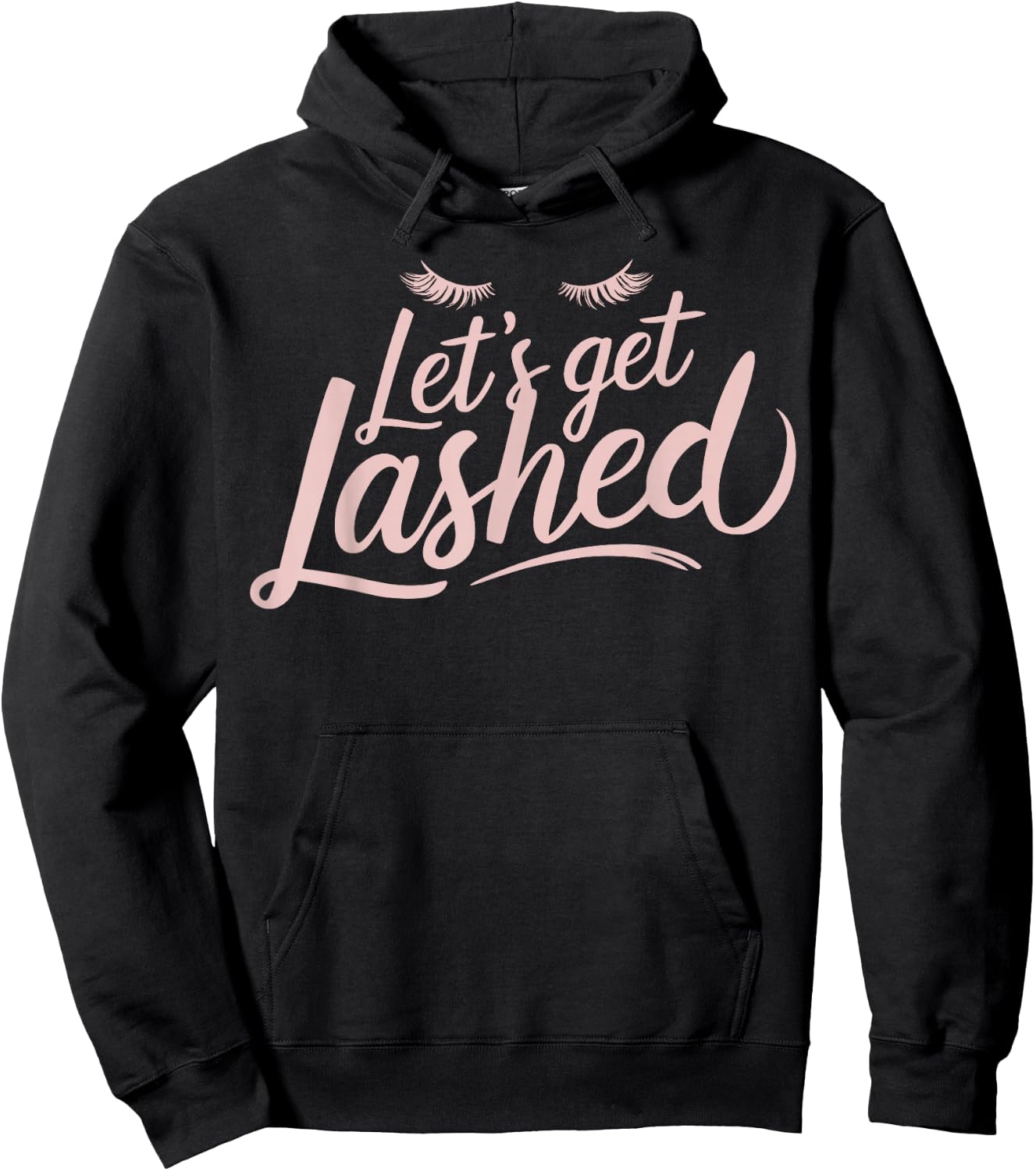 Lash Tech Eyelashes Lash Lounge Licensed Lash Technician Hoodie - Hoodie | Black