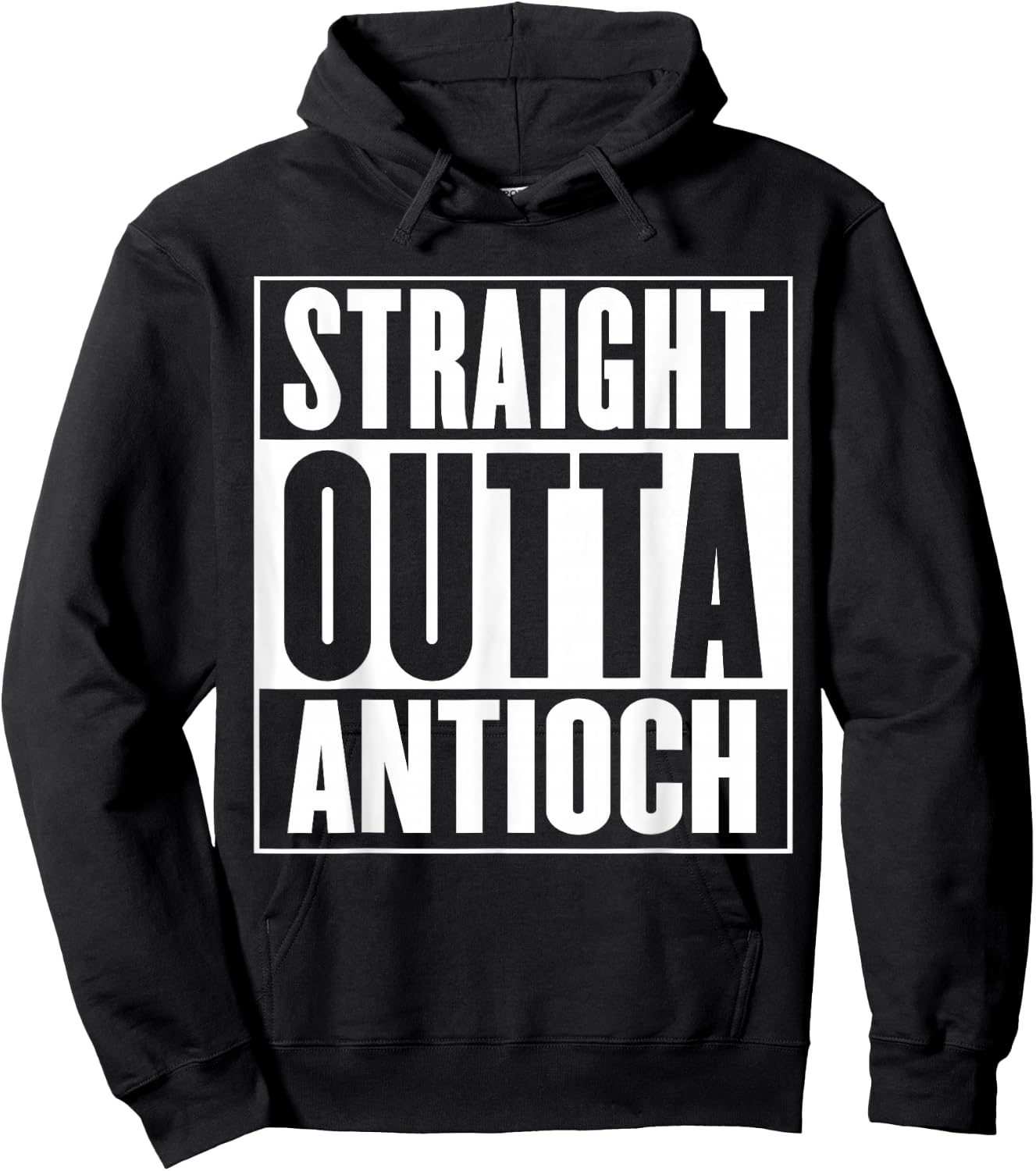 Straight Outta Antioch Hoodie - Hoodie | Black